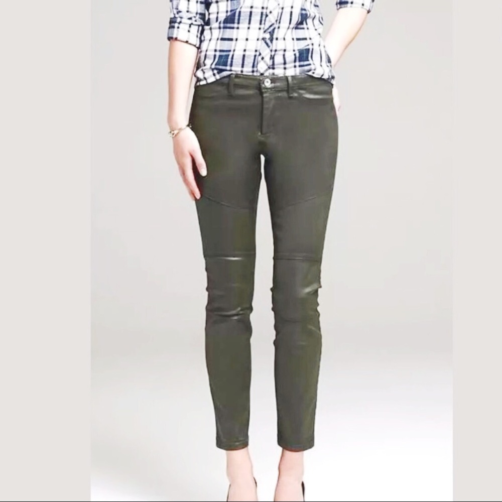 Banana Republic Army Green Skinny Pant
